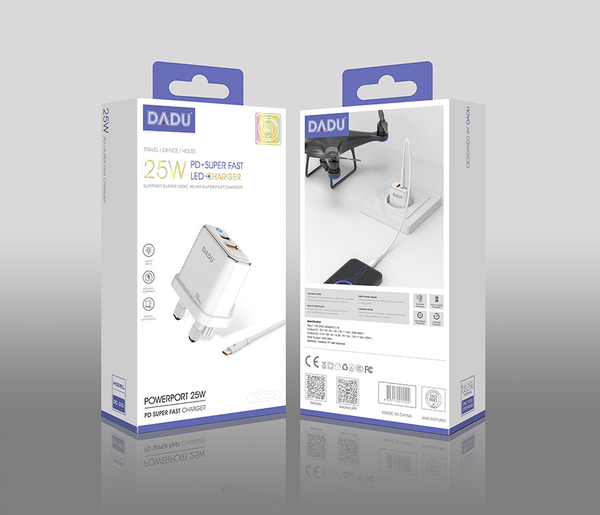 شاحن DADU DC-323 PD+USB 25w كيبل USB Image 1 Preview