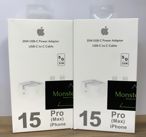 شاحن ايفون 15  وكالة مونستر PD35W Image 1 Preview