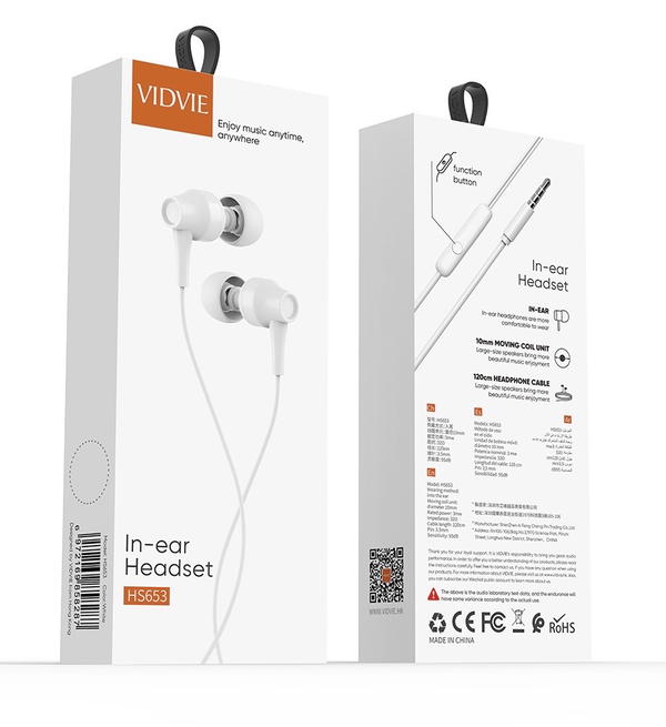 سماعة VIDVIE HS653 Image 1 Preview