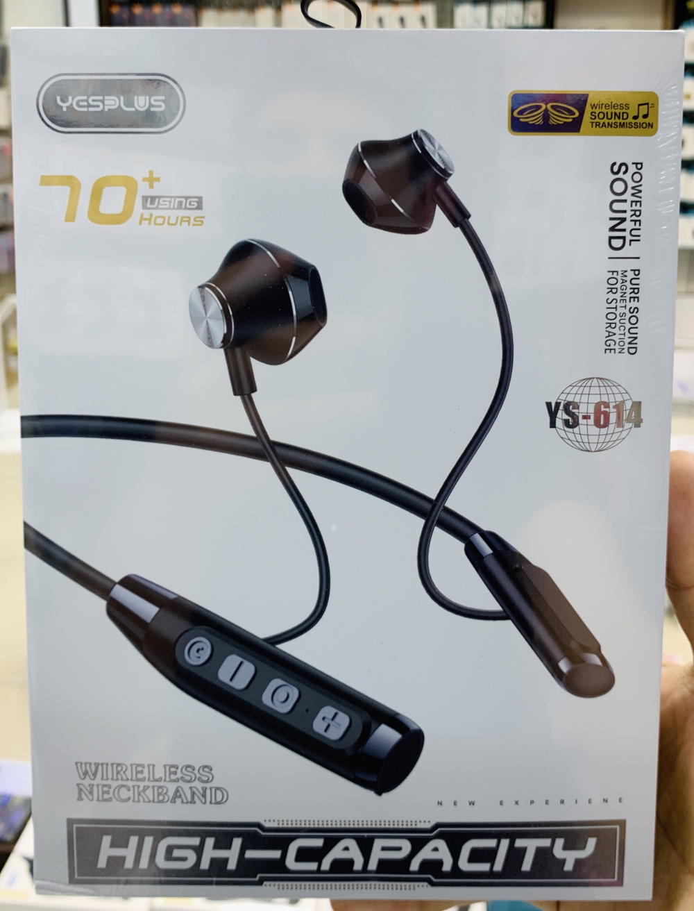 سماعة YS-614 طوك بلوتوث شحن 70ساعة Preview Image
