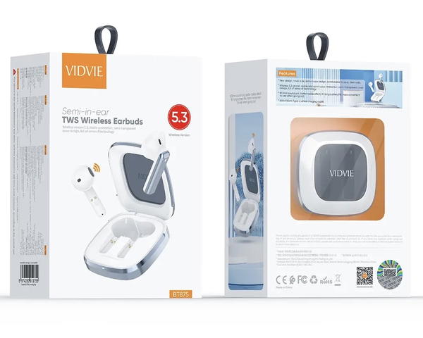 سماعة ايربود بلوتوث VIDVIE BT875 Image 1 Preview