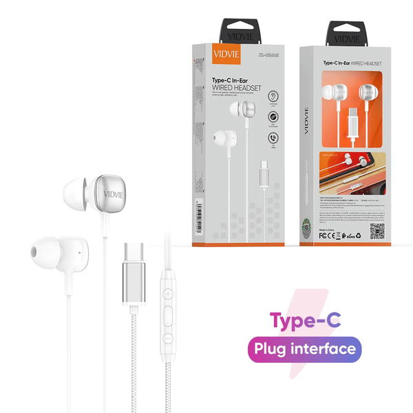 سماعة تايب سي VIDVIE XL605 Image 1 Preview