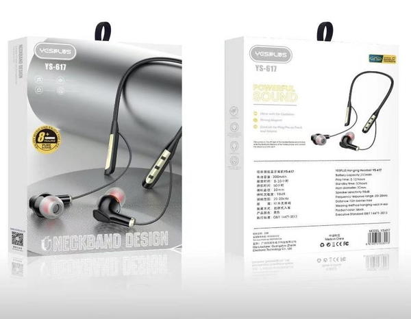سماعة طوك بلوتوث YS-617 YESPLUS Image 1 Preview