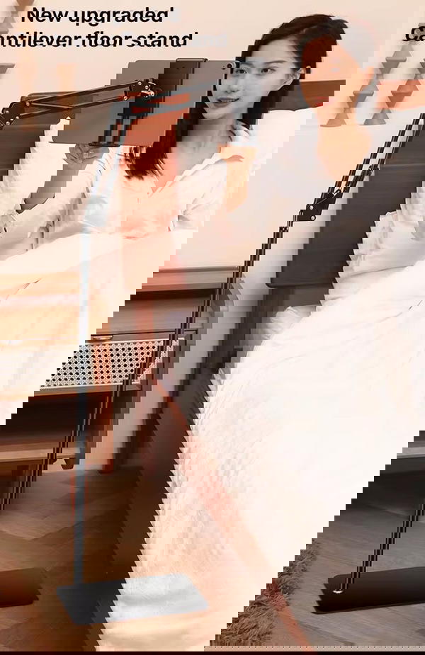 ستاند ايباد ارضي طويل ارتفاع 1.75m حديد بالكامل Image 3 Preview