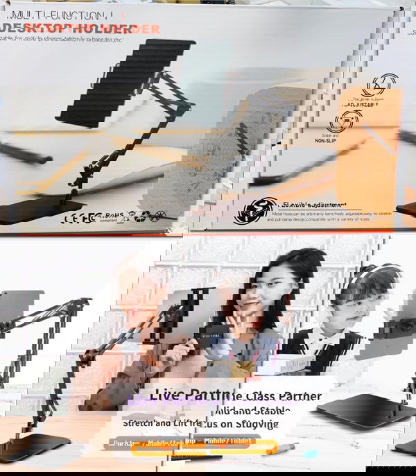 ستاند ايباد كبير حديد قاعدة مربعة اصلي Image 2 Preview