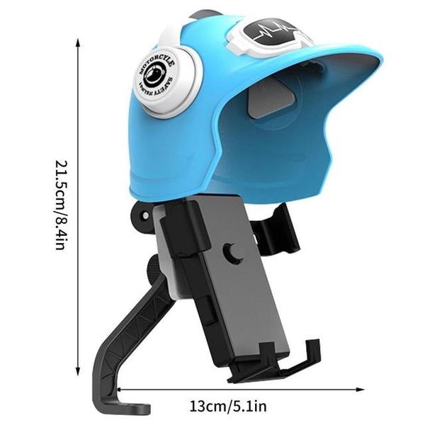 ستاند دراجة مع خوذة مطرية Y219 يتركب مع مراية الدراجة Image 2 Preview