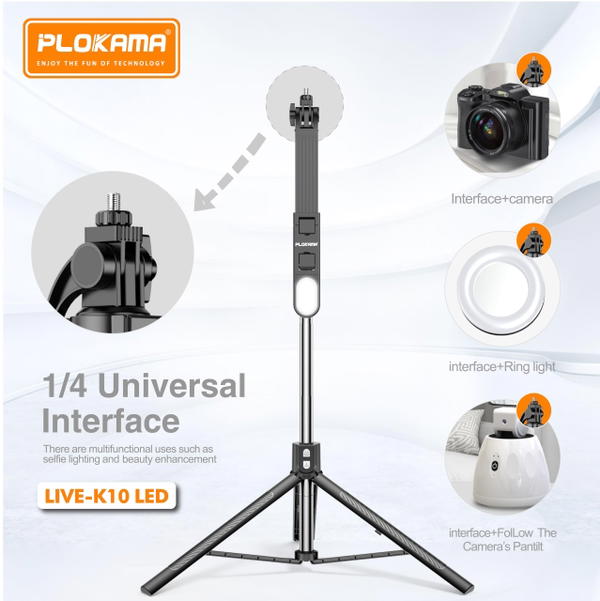 ستاند تصوير ارتفاع مترين K10 LED Image 2 Preview