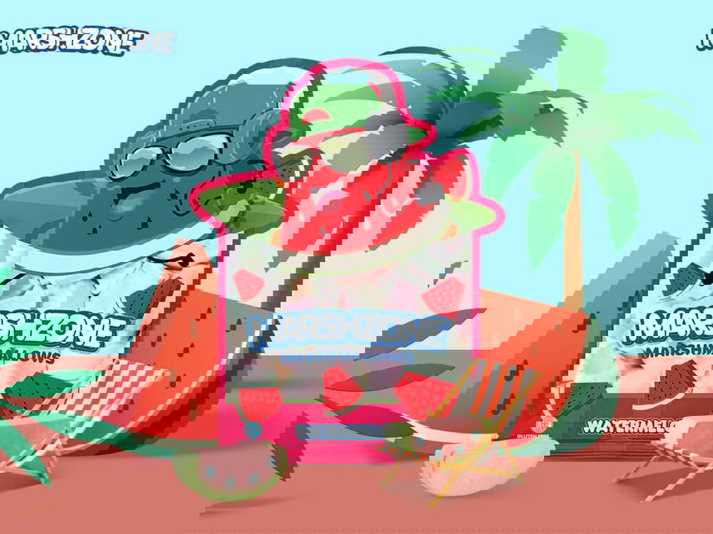 ماجيكال مارشميلو 60 جم بطيخ *12 كيس Preview Image