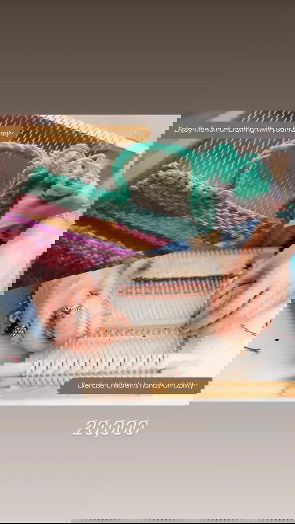آلة الحياكه اليدويه الخشبيه  Image 4 Preview