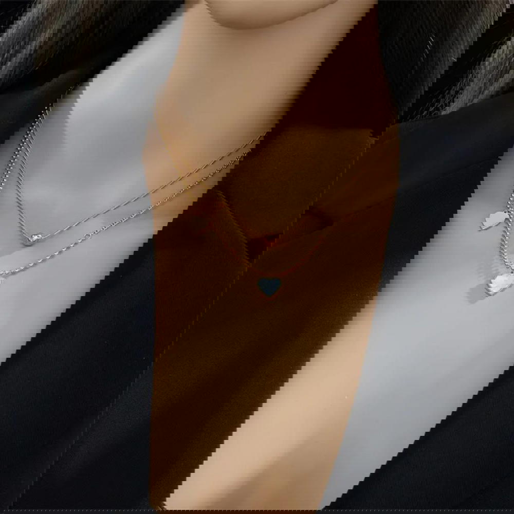 كوليه قلب استانلس Preview Image
