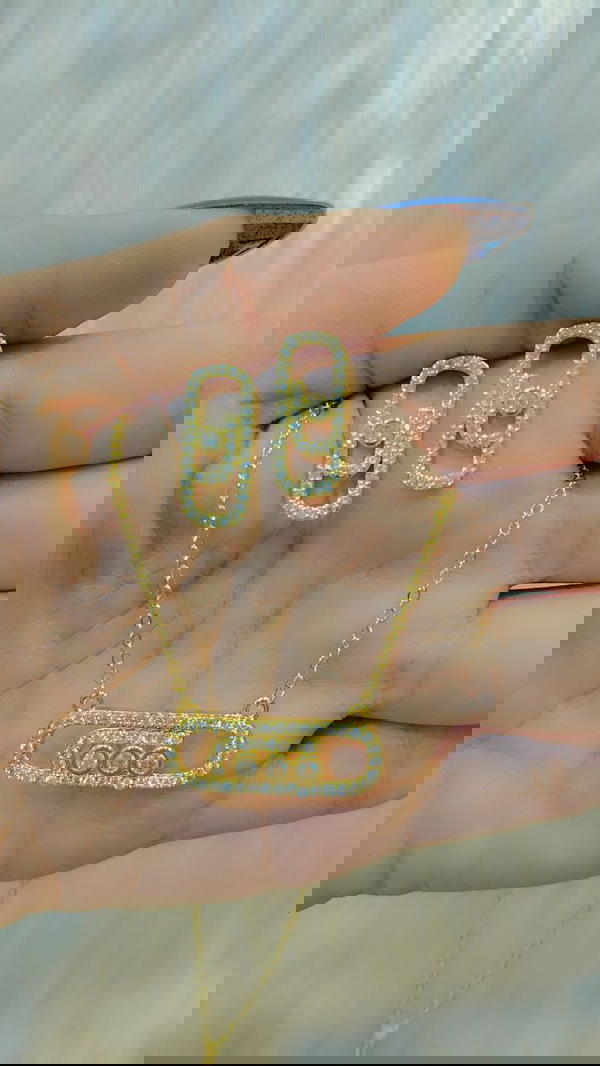 نص طقم سلسله وحلق جولد  Image 4 Preview