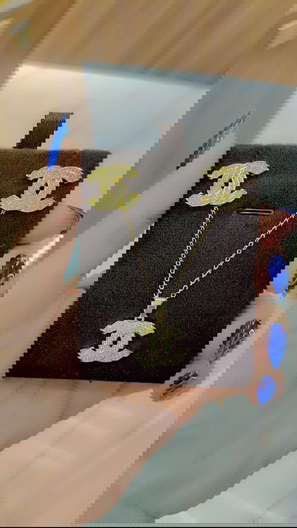 نص طقم سلسله وحلق جولد  Image 5 Preview
