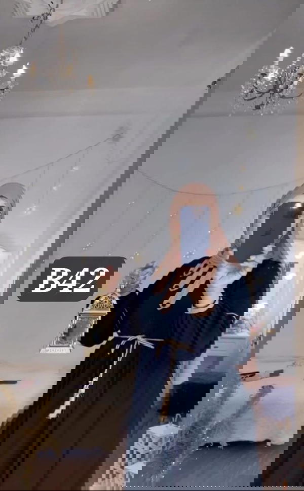 عباية كم إسباني بحزام Image 1 Preview