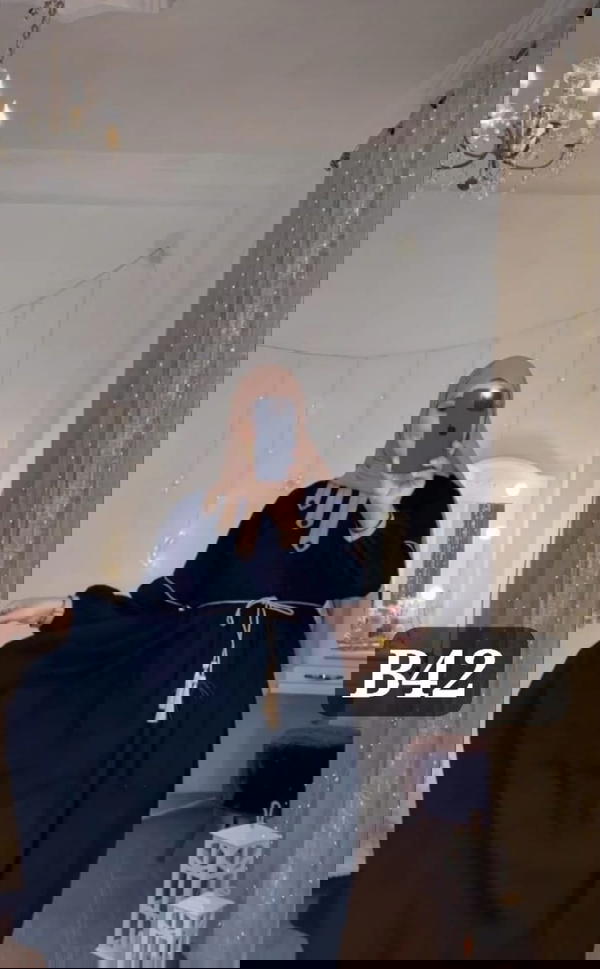 عباية كم إسباني بحزام Image 2 Preview