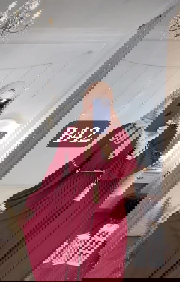 عباية كم إسباني بحزام Image 4 Preview