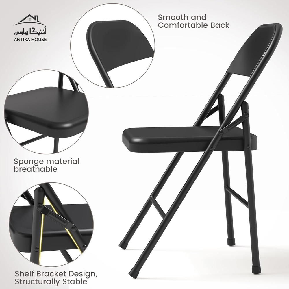 كرسي جلد قابل للطي  Preview Image