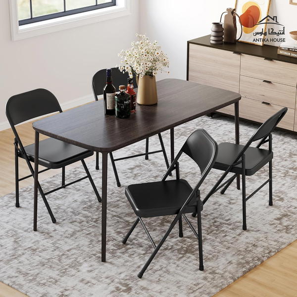 كرسي جلد قابل للطي  Image 3 Preview