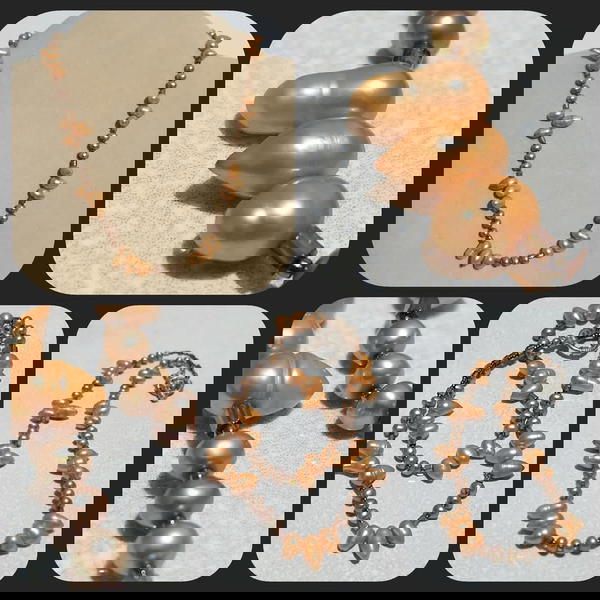 ♧♧ عقد من اللؤلؤ المختلط ♧♧ Image 1 Preview
