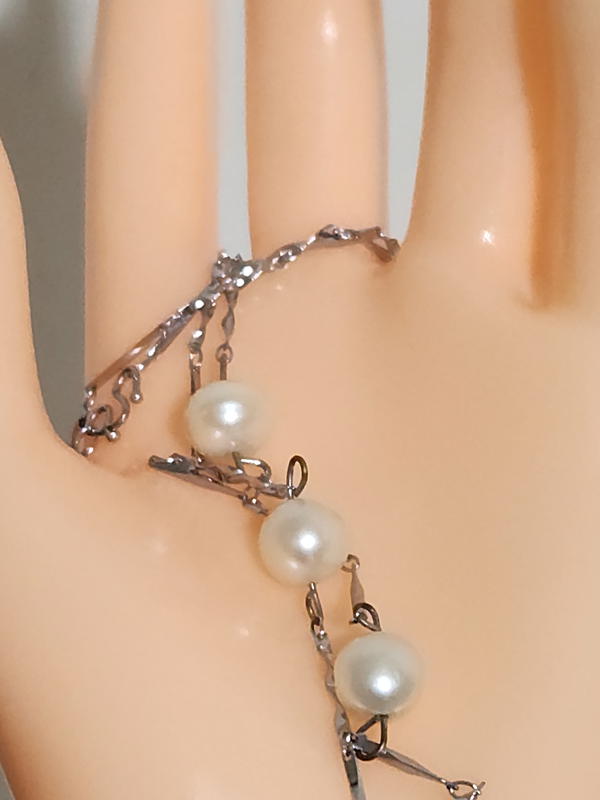 عقد نواعم بحبات الؤلؤ الطبيعي Image 1 Preview