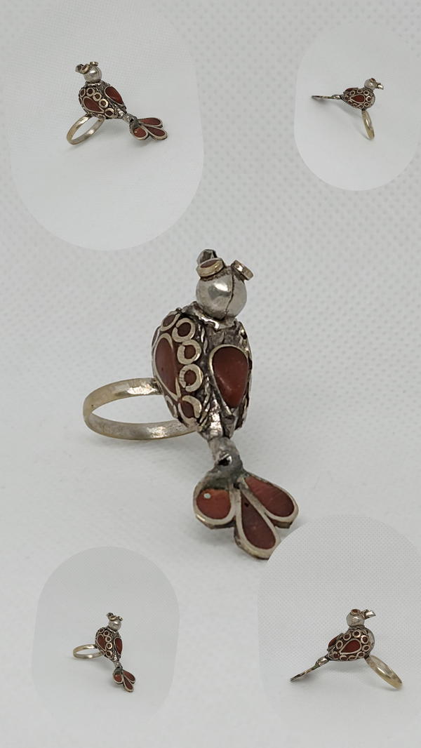 خاتم فضه ومرجان Image 4 Preview