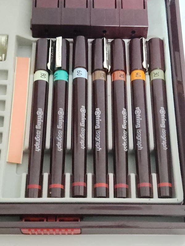 مجموعة Rotring Isograph الأصلية  Image 3 Preview