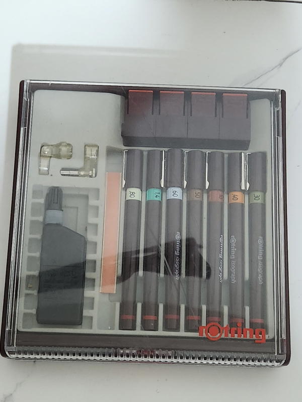 مجموعة Rotring Isograph الأصلية  Image 5 Preview