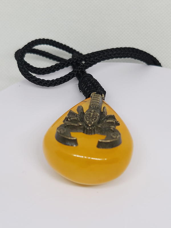 قلادة الكهرمان الطبيعي Image 10 Preview