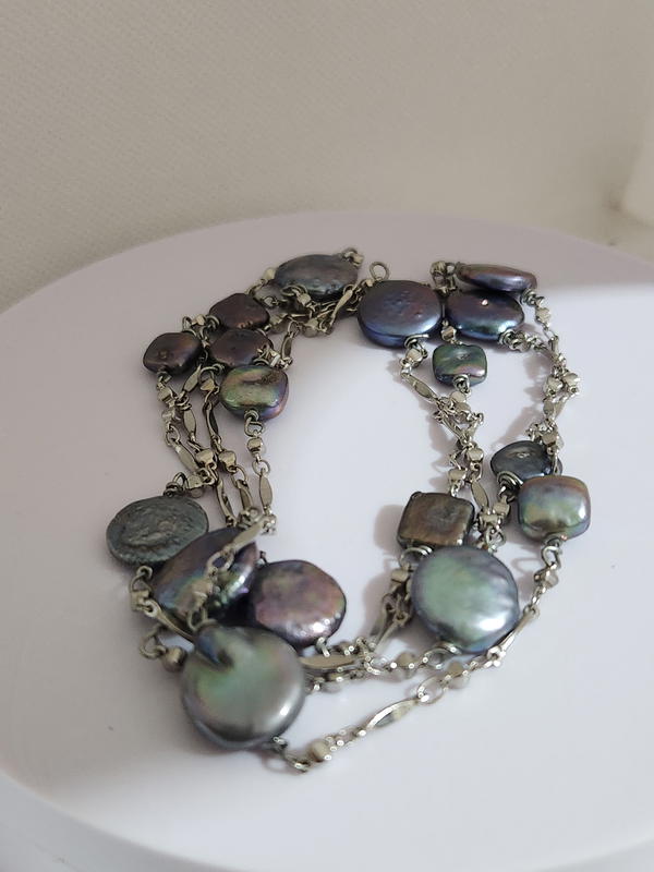 قلادة لؤلؤ الباروك Image 4 Preview