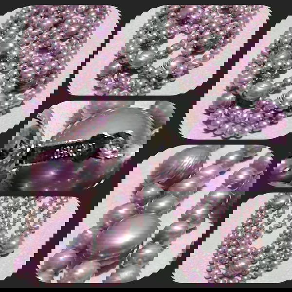 قلادة من اللؤلؤ الطبيعي Image 1 Preview