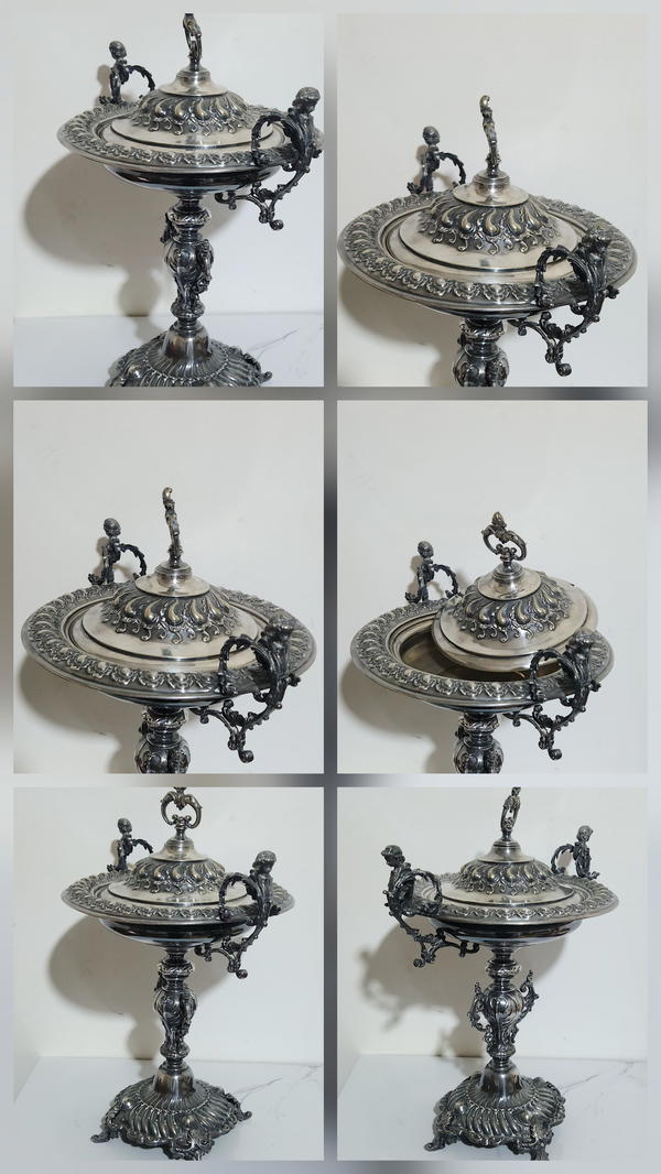 قطعة تحفة فنية فضية Image 1 Preview