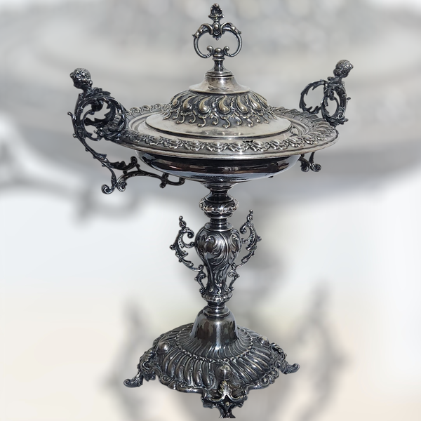 قطعة تحفة فنية فضية Image 2 Preview