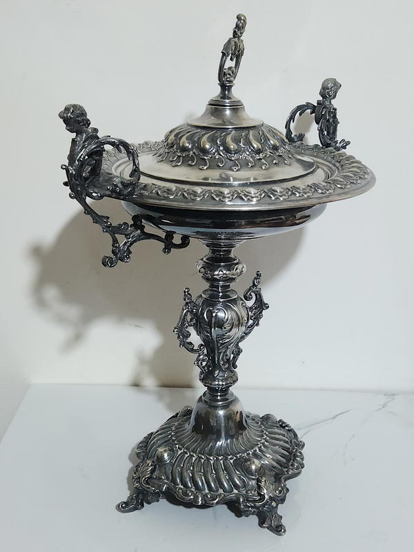 قطعة تحفة فنية فضية Image 3 Preview