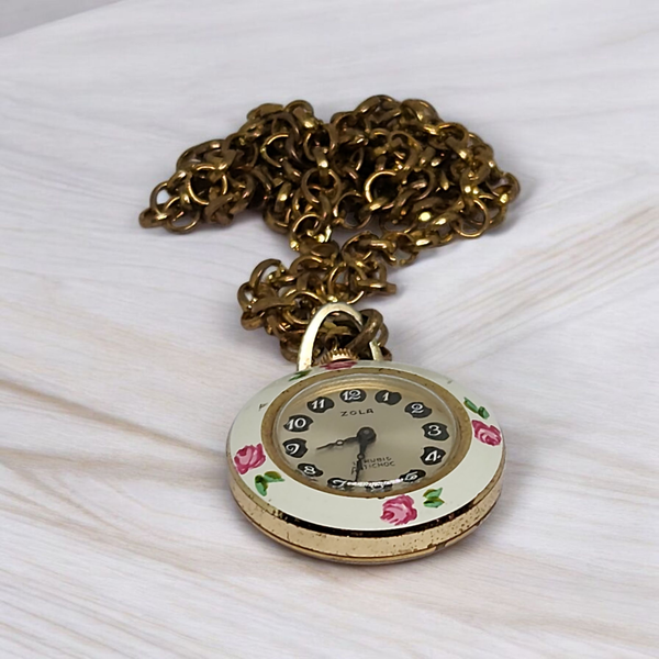 ساعة وقلادة ZOLA العتيقه Image 4 Preview