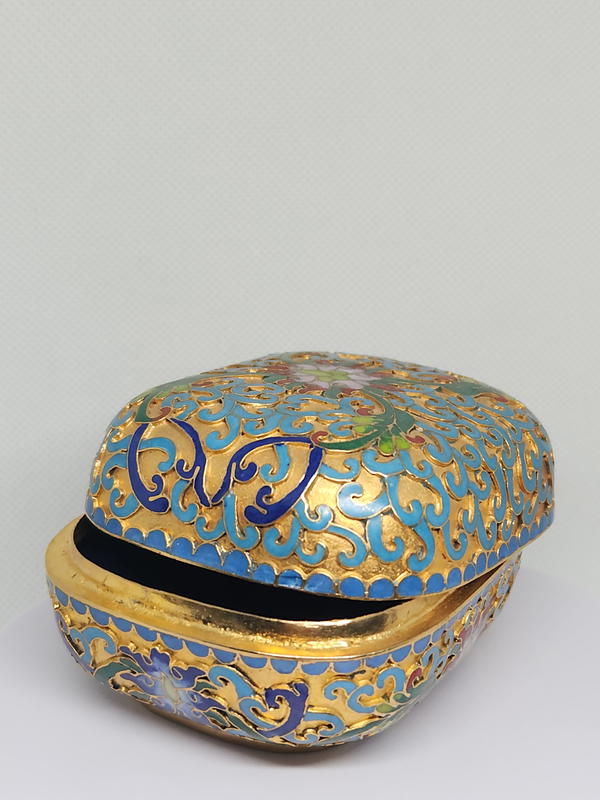 صندوق كلويزون (Cloisonné) عتيق Image 6 Preview
