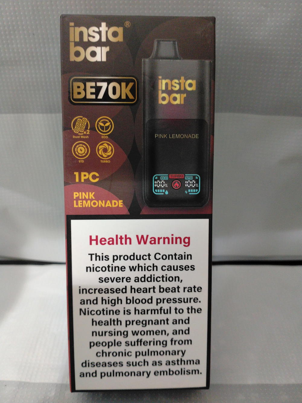 انستا بار 20℅ Pink lemonade  BE70k Preview Image