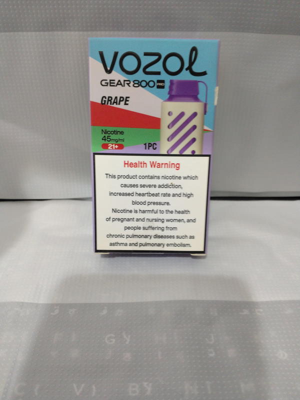 فزول جير 800 نيكوتين 45℅بنكهة GREAPE Image 1 Preview