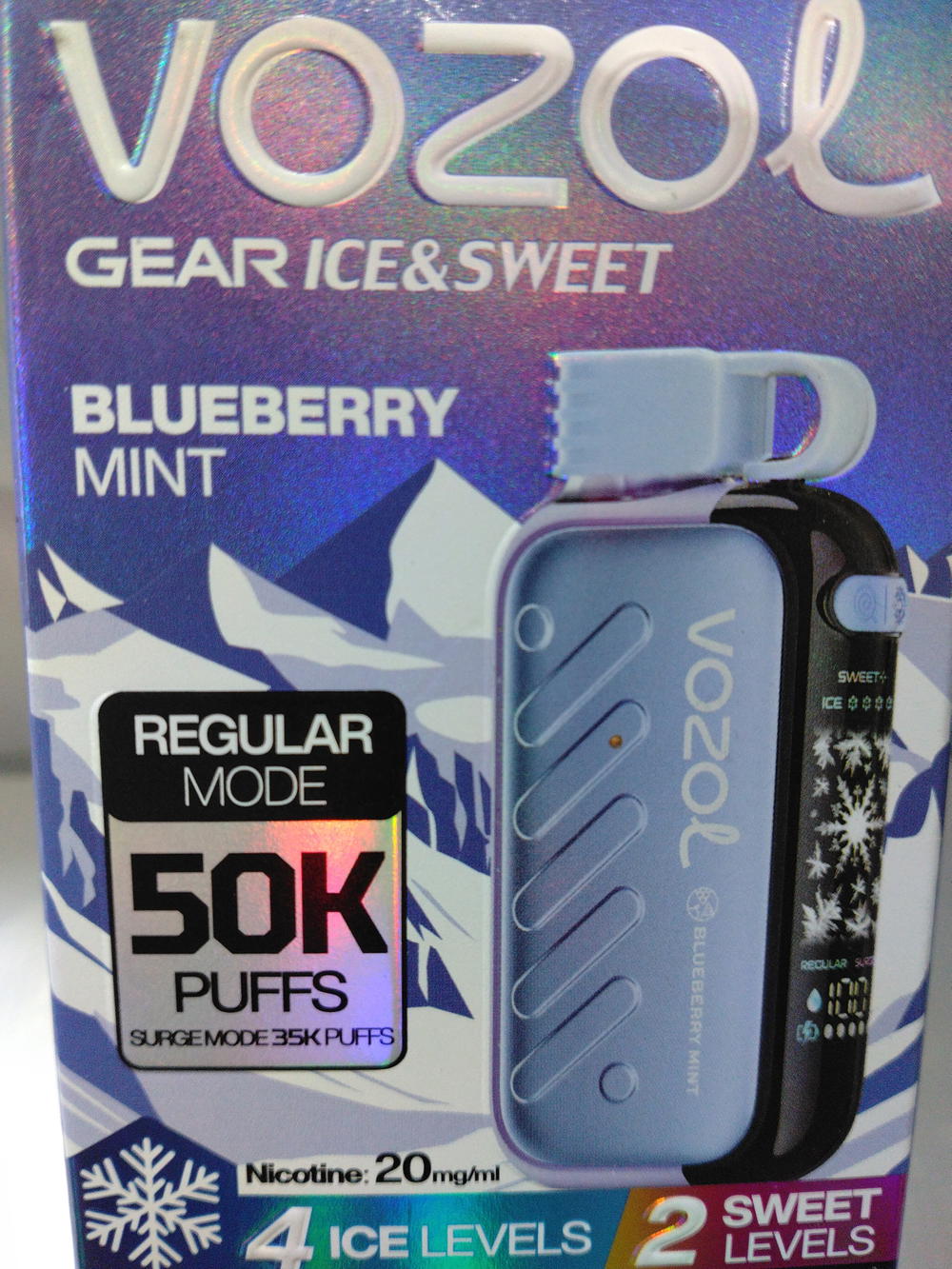 فزول جير آيس سويت 20℅  بنكهة BLUBERRRY MINT Preview Image