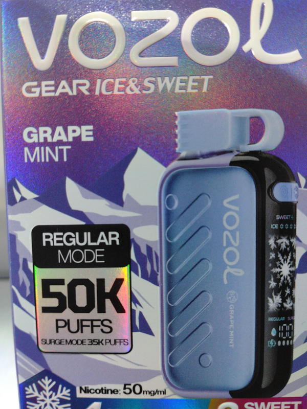 فزول جير آيس سويت 50℅  بنكهة   Grape Mint Image 1 Preview