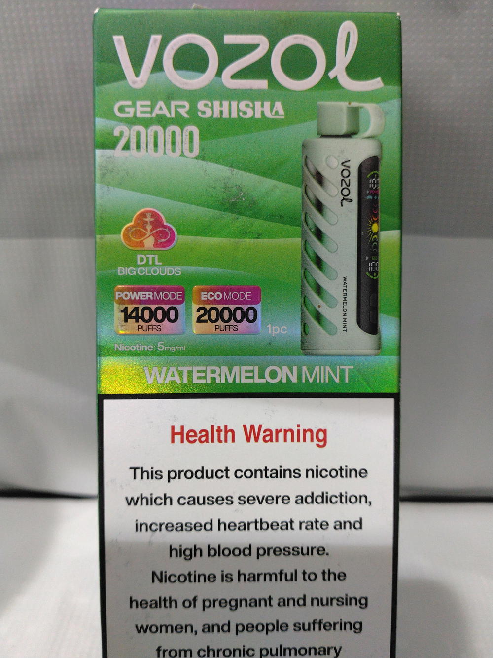 فزول جير شيشة20000 سحبة بنكهة WATERMELONINT Preview Image