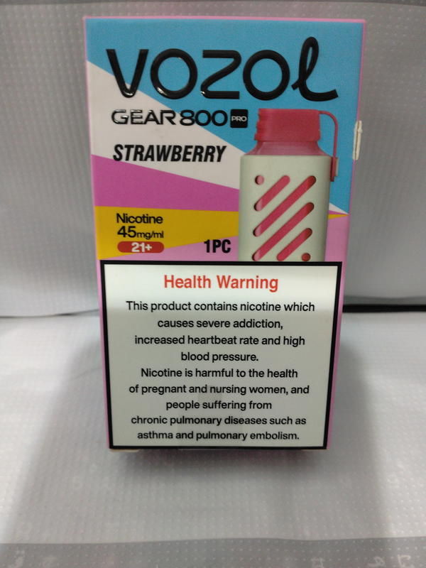 فزول جير800 نيكوتين 45%بنكهة strawberry Image 1 Preview