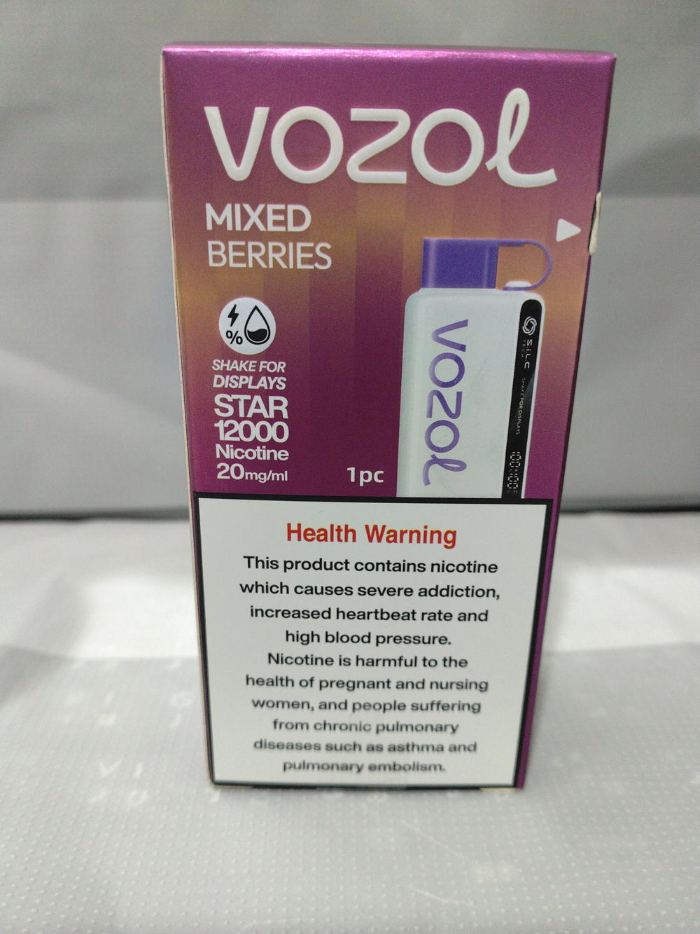 فزول ستار 12000نيكوتين 20%MIXEDBERRIES Preview Image