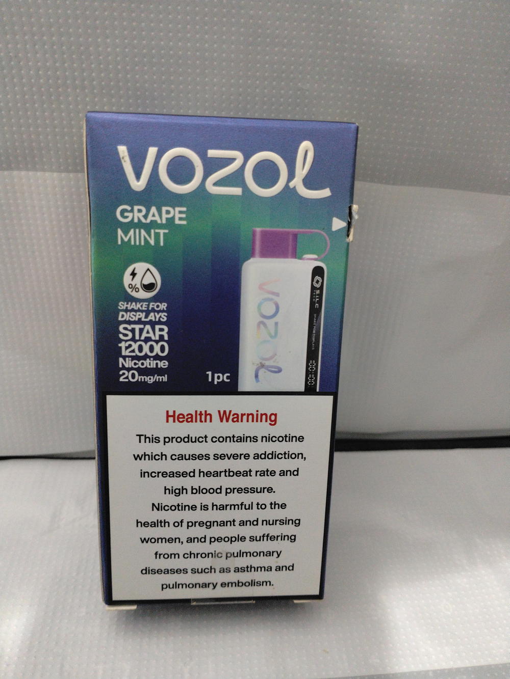 فزول ستار 12000نيكوتين 20%Greapmint Preview Image