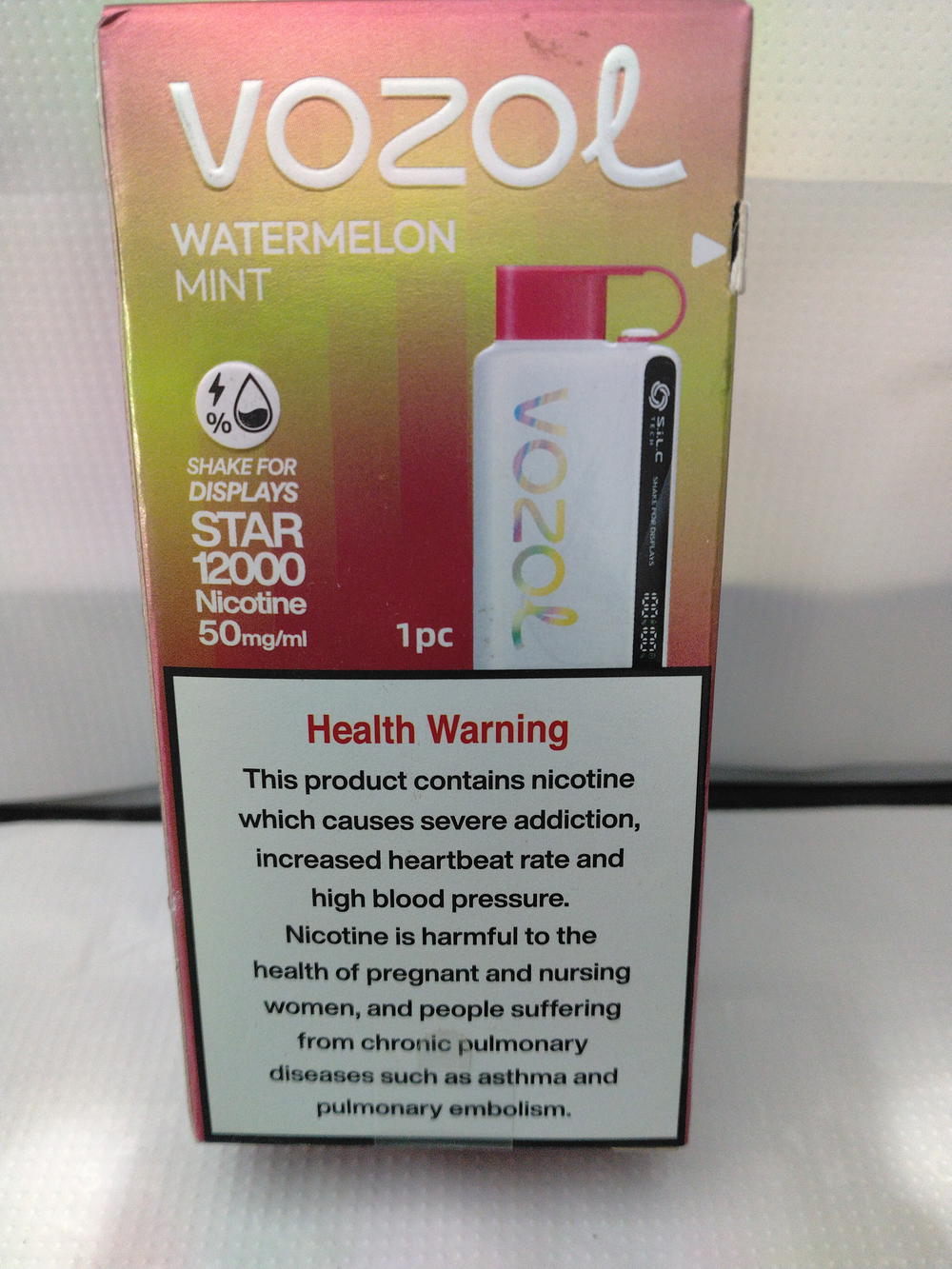 فزول ستار 12000نيكوتين 50%WATERMELON MINT Preview Image