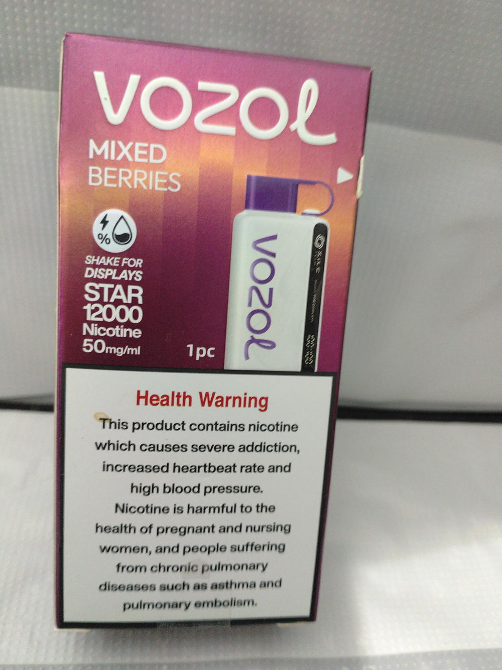 فزول ستار 12000نيكوتين 50%MIXED BERRIES Preview Image