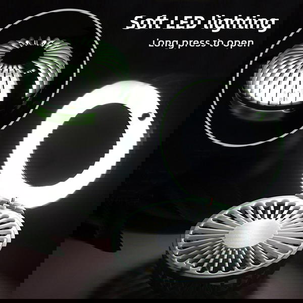مروحه ليد ومرايه Image 5 Preview