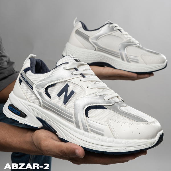 New Balance 530 White &Navy Blue  Image 1 Preview
