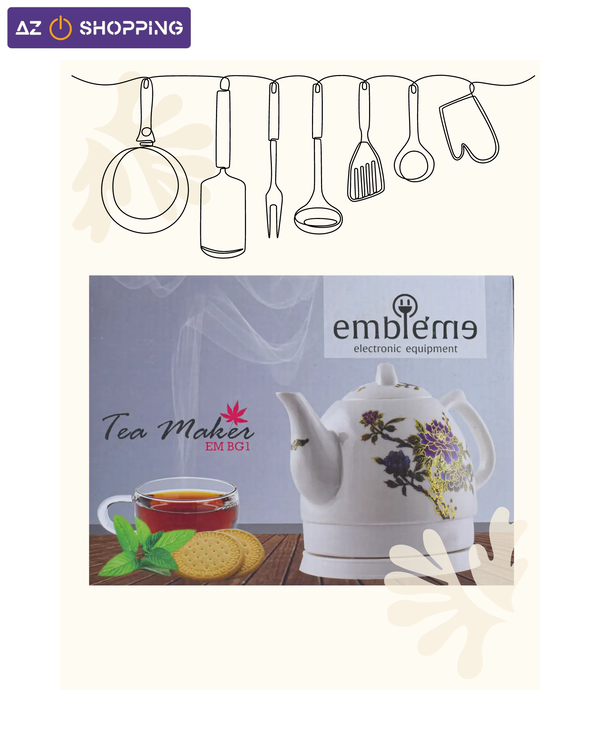 ابريق تحضير الشاي الكهربائي من embléme Image 1 Preview