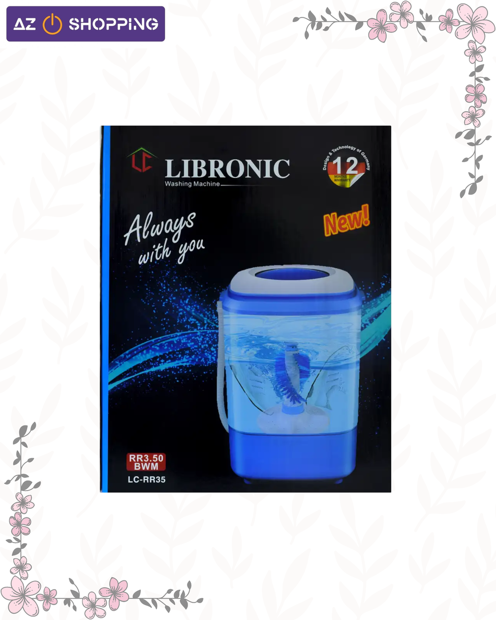 غسالة صغيرة للملابس و الاحذية من LIBRONIC Preview Image