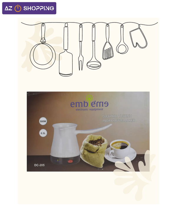 محضرة قهوة تركية من embléme Image 1 Preview