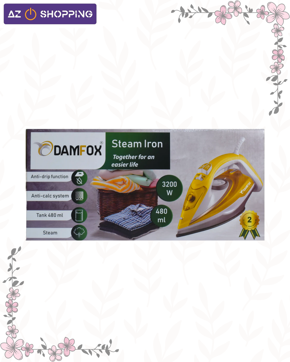 مكواة بخارية من DAMFOX Preview Image
